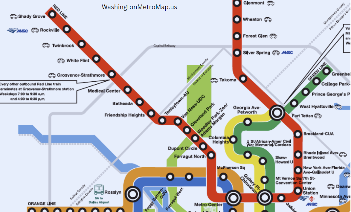 DC Metro Lines